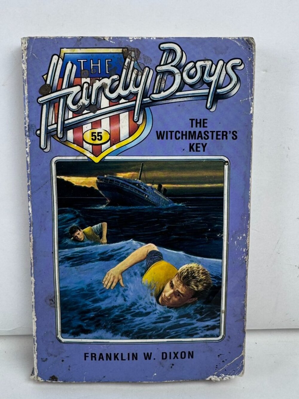 Hardy Boys #55 The Witchmaster's Key Dixon Armada Paperback Poor 0006928382